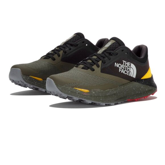 NEW THE NORTH FACE Men's Vectiv Enduris Trail Running Shoes Taupe Green 128mn - Picture 11 of 14